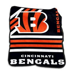 Cincinnati Bengals Raschel Throw Home Textiles by NFL in Multi