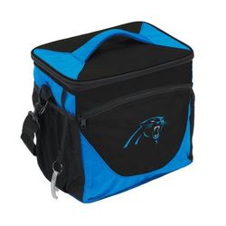 Carolina Panthers 24 Can Cooler Coolers by NFL in Multi