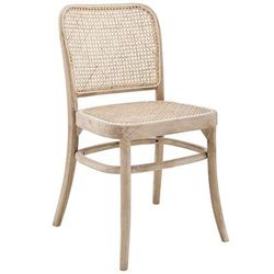 Winona Wood Dining Side Chair in Gray