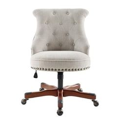 Sinclair Office Chair by Linon Home Décor in Natural