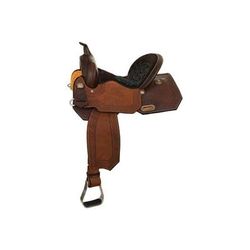 High Horse Windcrest Barrel Saddle - 16 - Regular - Chocolate - Smartpak