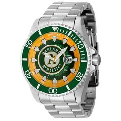 Invicta MLB Oakland Athletics Men's Watch - 47mm Steel (ZG-43473)