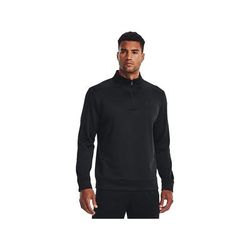 Under Armour Men's Fleece 1/4 Zip Jacket, Black SKU - 703884