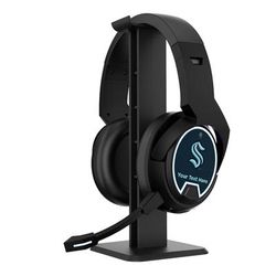 Seattle Kraken Personalized Bluetooth Gaming Headphones & Stand