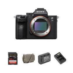 Sony Alpha a7 III Mirrorless Digital Camera Body with Accessories Kit ILCE7M3/B