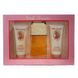 White Shoulders 3 Piece Gift Set from Evyan for Women Standard Eau De Cologne for Women