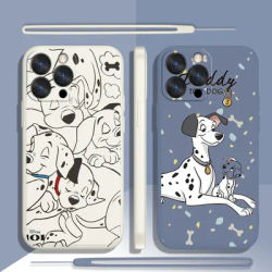 Coque de téléphone en forme de chien 101 daltravaillait ens pour Apple iPhone 14 13 12 Mini 11 Pro