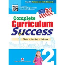 Complete Curriculum Success Grade 2 - Learning Workbook For Second Grade Students - English, Math And Science Activities Children Book