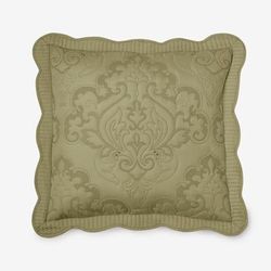 Amelia Euro Sham by BrylaneHome in Sage (Size EURO)