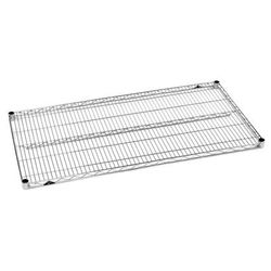 Metro 1860BR Super Erecta Brite Zinc Wire Shelf - 60"W x 18"D, Silver