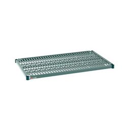 Metro PR2442NK3 Super Erecta Pro Epoxy Coated Wire Shelf - 42"W x 24"D, Polymer Mat/Epoxy Frame, Green