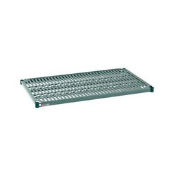 Metro PR2442NK3 Super Erecta Pro Epoxy Coated Wire Shelf - 42"W x 24"D, Polymer Mat/Epoxy Frame, Green