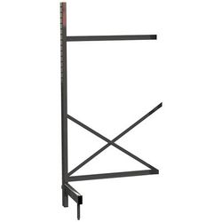 Metro SM763030-ADD SmartLever Cantilevered Shelving Add On Unit - 32 1/5"L x 34 1/2"W x 76 3/8"H, Steel, Gray