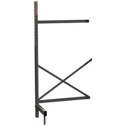 Metro SM861842-ADD SmartLever Cantilevered Shelving Add On Unit - 44 1/5"L x 22 1/2"W x 86 3/8"H, Steel, Gray