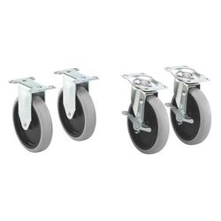 Rubbermaid 1997371 5" Casters for RCP Utility Carts, Gray