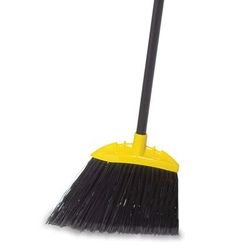 Rubbermaid FG638906BLA 54"L Jumbo Lobby Broom w/ Angle Bristles & Black Handle