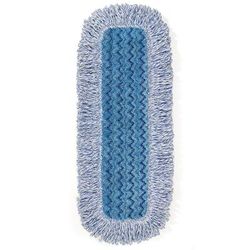 Rubbermaid FGQ41600BL00 18" Hygen High Absorbency Pad - Microfiber, Blue