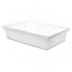 Carlisle 1064102 8 1/2 gal Food Storage Box - 26x18x6" White