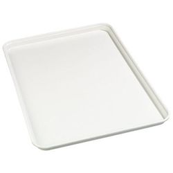 Carlisle 1318FMT301 Rectangular Market Tray - 17 3/4" x 12 3/4", Pearl White