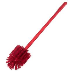 Carlisle 40008C05 30" Sparta Multi-Purpose Brush w/ Polyester Bristles - Plastic, Red, 6" x 5" Brush Head