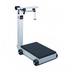 Detecto 854F50K Floor Model Balance Beam Receiving Scale, 500 kg Capacity