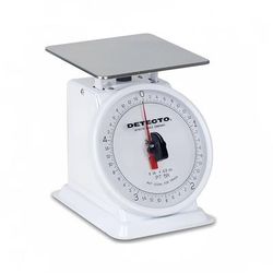 Detecto PT-500RK Petite Rotating Dial Portion Scale w/ Enamel Housing, 500 x 2 g, Stainless Steel