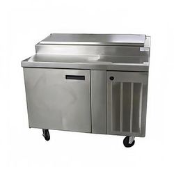Delfield 18648PTBMP 48" Pizza Prep Table w/ Refrigerated Base, 115v, Stainless Steel