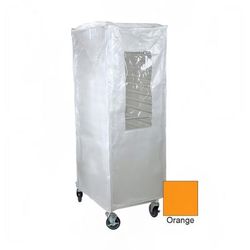Curtron SUPRO-14-O Rack Cover w/ Clear PVC Window, Orange