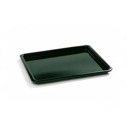 Merrychef P40C1151 Enamel Baking/Roasting Tray for e5 Ovens - 17" x 13 1/5", Green