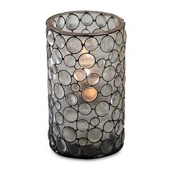 Sterno 80290 Gatsby Candle Lamp - 2 1/2"D x 4"H, Resin/Plastic, Clear, Case of 6