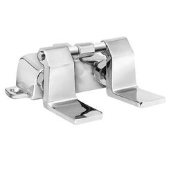 Fisher 3170 Floor Mount Double Pedal Control Valve, Polished Chrome