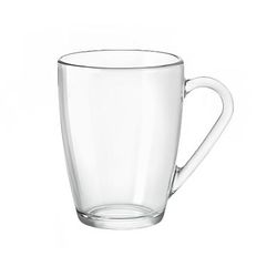 Steelite 49126Q832 10 3/4 oz Icon Coffee Mug, Clear