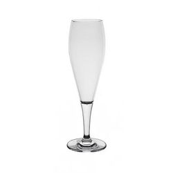 Steelite 7030DR053 12 oz Summit Flute Glass, Plastic, Clear, 2 Dozen