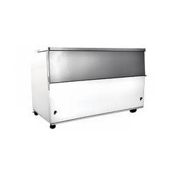 Excellence Industries MCSC-16 Milk Cooler w/ Top & Side Access - 1024 Half Pint Carton Capacity, 115v, White