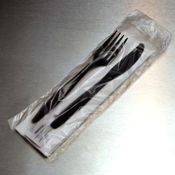 LK Packaging DP3510 Flip Top Deli/Silverware Bag Only - 10" x 3 1/2", Poly, Polyethylene, Clear, Case of 2000