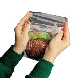 LK Packaging H06S Flip Top Sandwich Bag - 5 1/2" x 6 1/4", Poly, Polyethylene, Clear