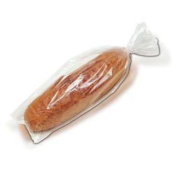 LK Packaging PPF-1324MSTD Micro-Perforated Bread Bag - 24" x 13", Poly, Polypropylene, Case of 1000
