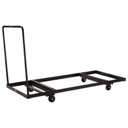 National Public Seating DY-3072 Folding Table Dolly w/ 12 Table Capacity for 72"L Folding Tables