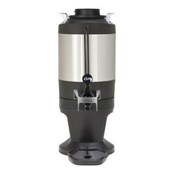 Curtis TXSG1501S600 1 1/2 gal ThermoPro Vacuum Server w/ Drip Tray, All Stainless, Black