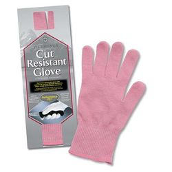 Victorinox - Swiss Army 7.9048.5 Performance Fit 1 One Size Cut Resistant Glove - Blended Material, Pink, Level A4