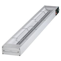 Hatco AH60120TCCS 120/1 60" High Watt Infrared Foodwarmer - Single Heater Rod, Built In Toggle Switch, 120v (Cord & Plug Not Included)