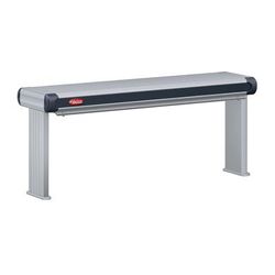 Hatco GR2AL-36 208 39 1/2" Standard Watt Strip Warmer - Single Rod, Remote Control Required, 120/208v/1ph, Silver