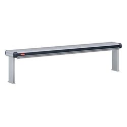 Hatco GR2AL-66 208 69 1/2" Standard Watt Strip Warmer - Single Rod, Remote Control Required, 120/208v/1ph, Silver