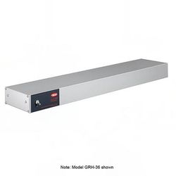 Hatco GRH-72 240 72" High Watts Infrared Strip Warmer - Single Rod, 1 Built In Toggle Control, 240v/1ph, Silver