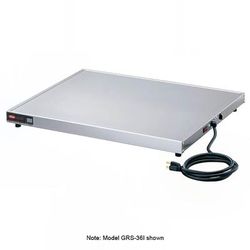 Hatco GRS-42-G Glo-Ray 42"W Countertop Warming Shelf w/ 3 Warmer(s), Thermostatic Controls, 42" x 15 3/4", 525W, Stainless Steel, 120 V