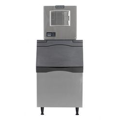 Scotsman MC0522MA-1/B530S/KBT27 475 lb Prodigy ELITE Full Cube Commercial Ice Machine w/ Bin - 536 lb Storage, Air Cooled, 115v, Stainless Steel