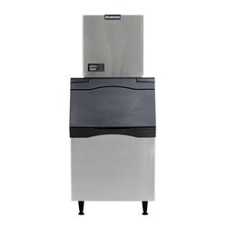 Scotsman MC0522SW-1/B530S/KBT27 480 lb Prodigy ELITE Half Cube Commercial Ice Machine w/ Bin - 536 lb Storage, Water Cooled, 115v, 480 lb Ice Production, 536-lb. Storage, Stainless Steel