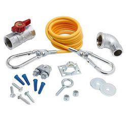 T&S AG-KE Restraining Cable Kit w/ Mounting Hardware - 1" NPT