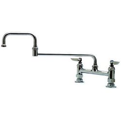 T&S B-0245 Deck Mount Mixing Faucet w/ 18" Swing Nozzle