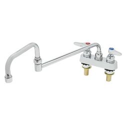 T&S B-1131-XS Deck Mount Faucet w/ 18" Double Jointed Swing Nozzle